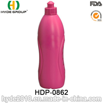 Bouteille d&#39;eau potable en plastique de sport de PE BPA libre qui respecte l&#39;environnement (HDP-0862)